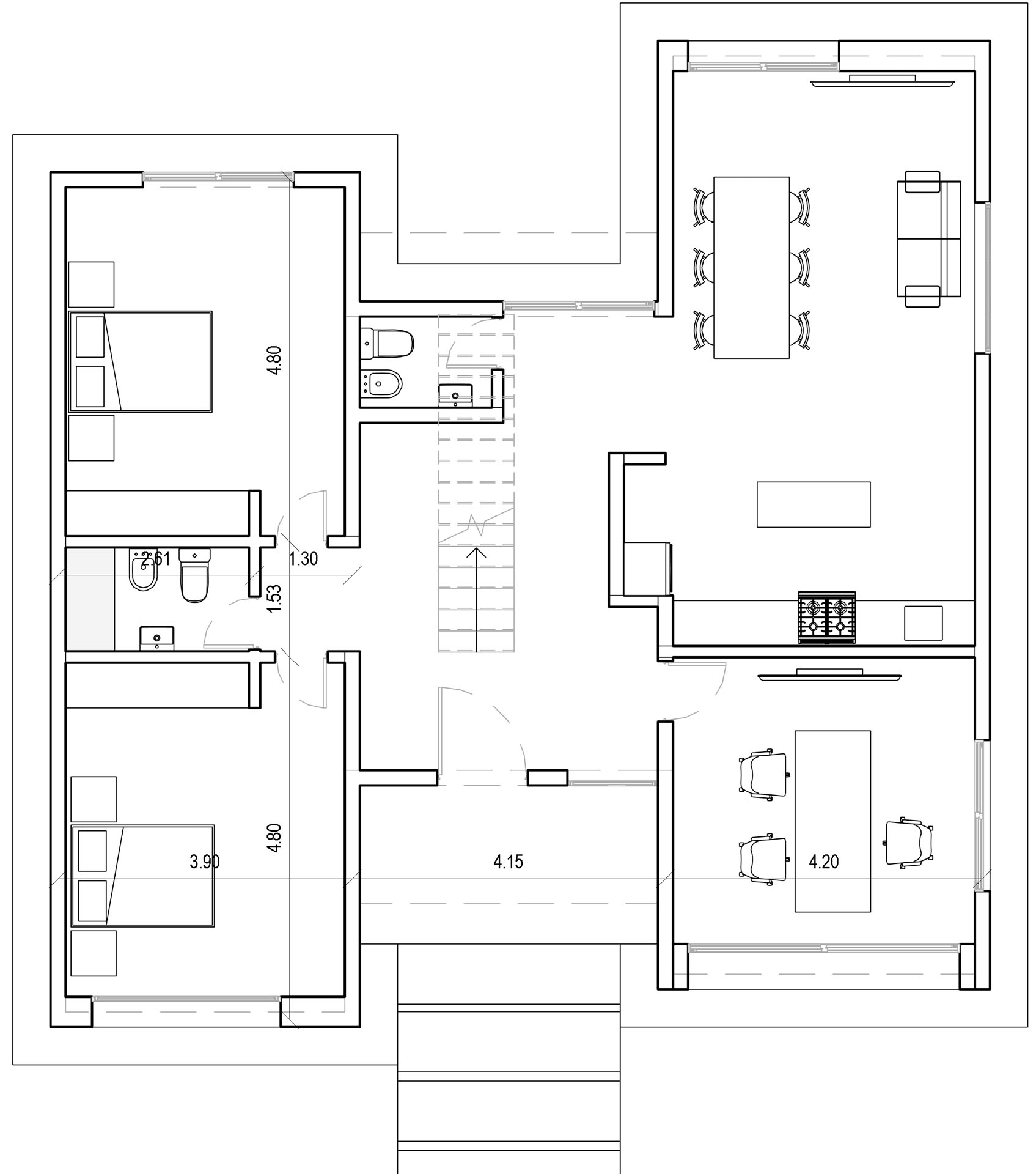 Casa JIH - vista
